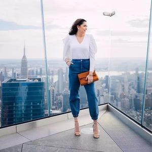 FALL SALE LAST DAY❤️High Waisted Knit Elastic Back Jogger Jeans 😍